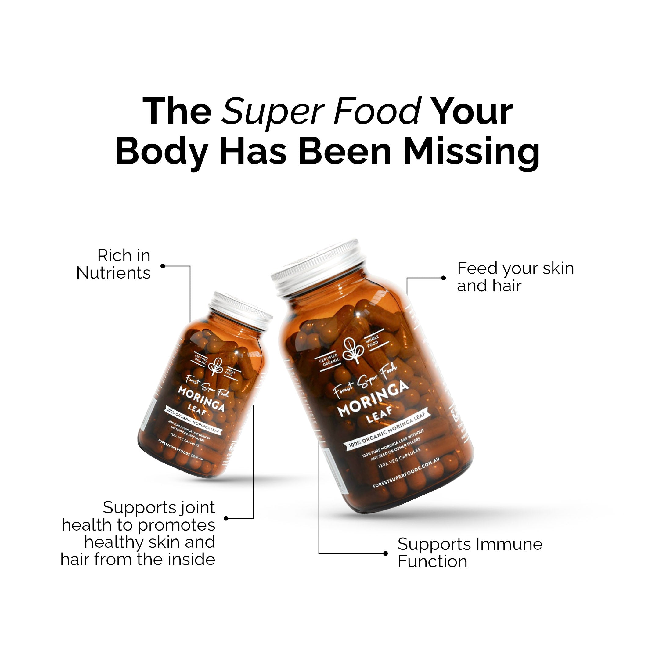 Organic Moringa Capsules