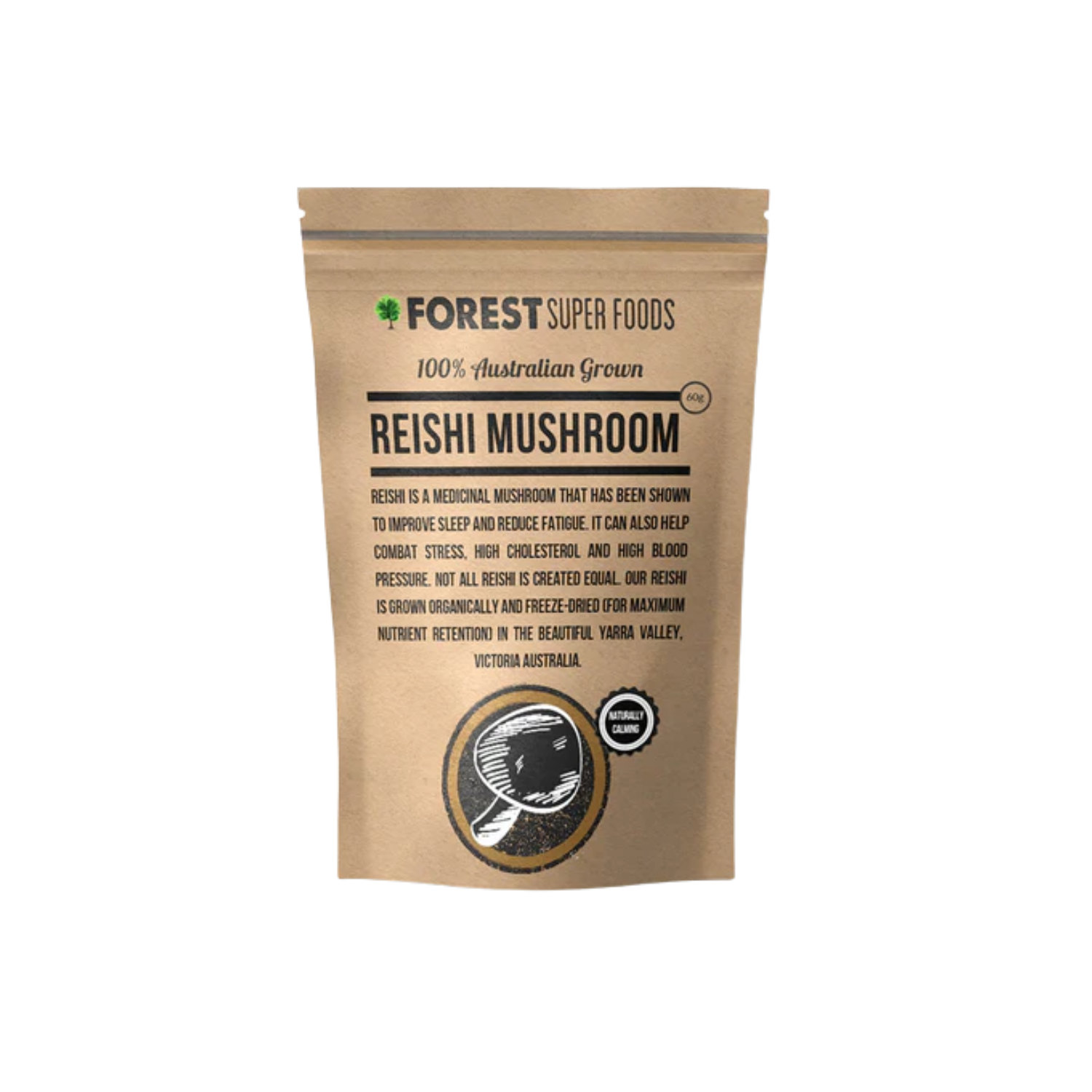 Australian Grown Reishi Mushroom Powder