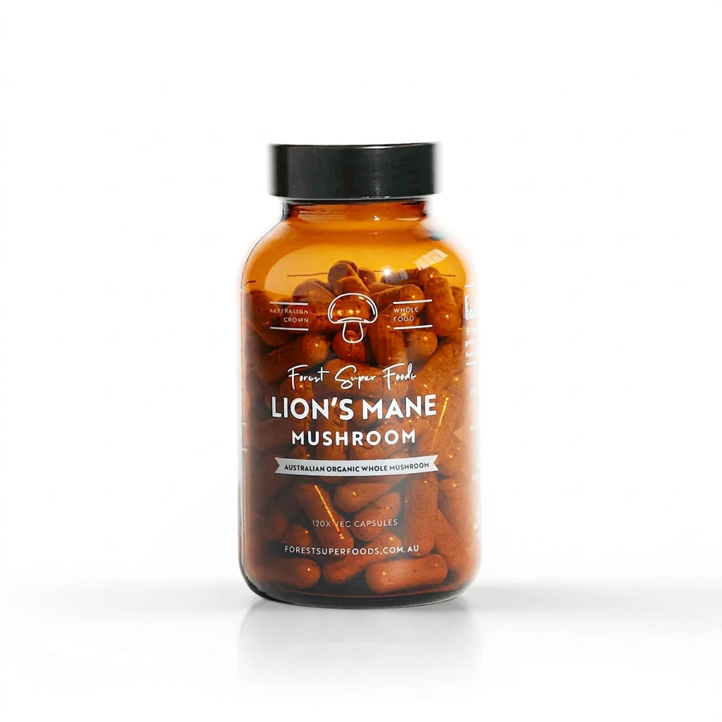 Lions Mane Whole Mushroom Capsules