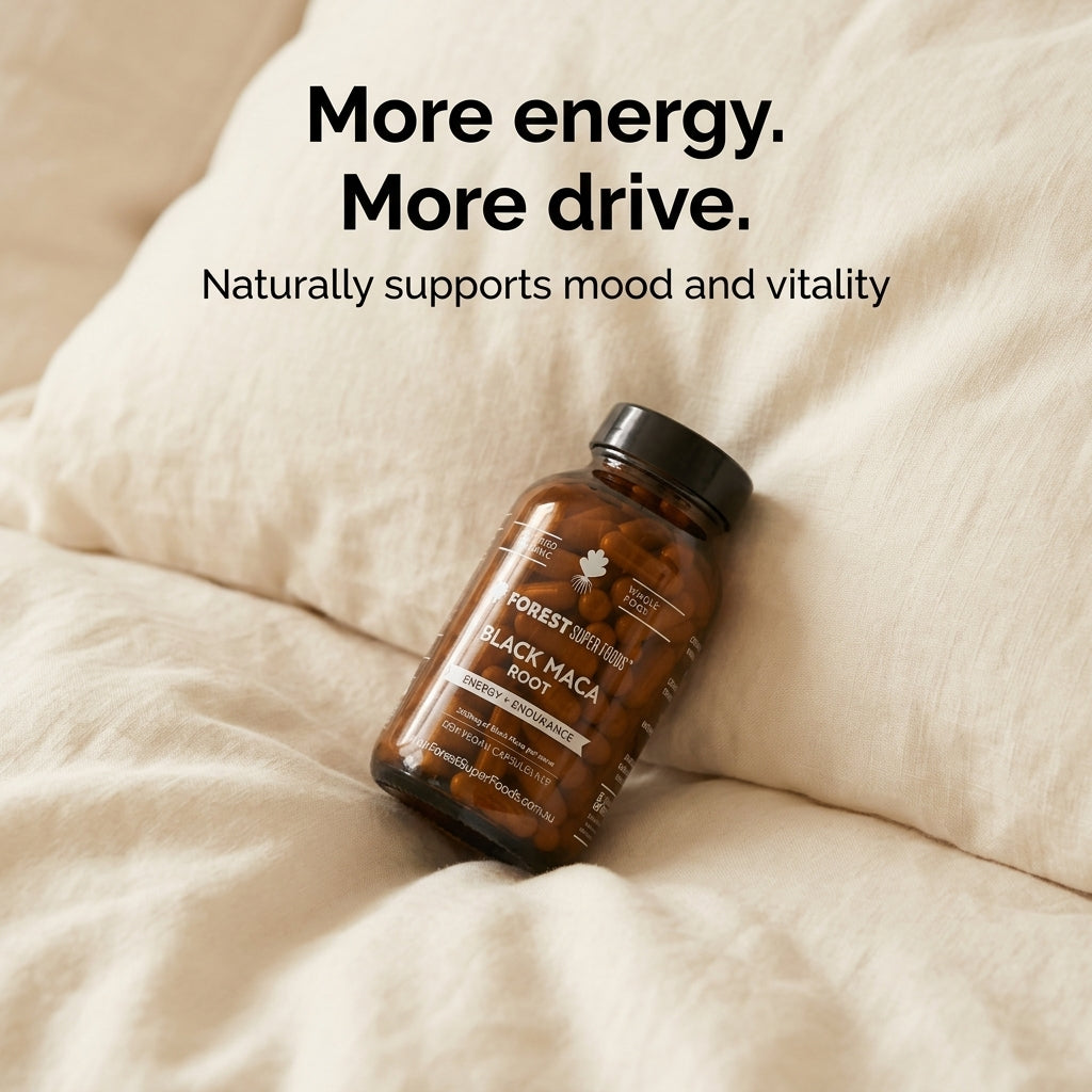 Certified Organic Black Maca Capsules