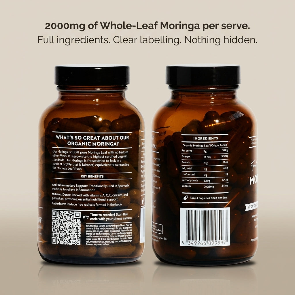 Organic Moringa Capsules
